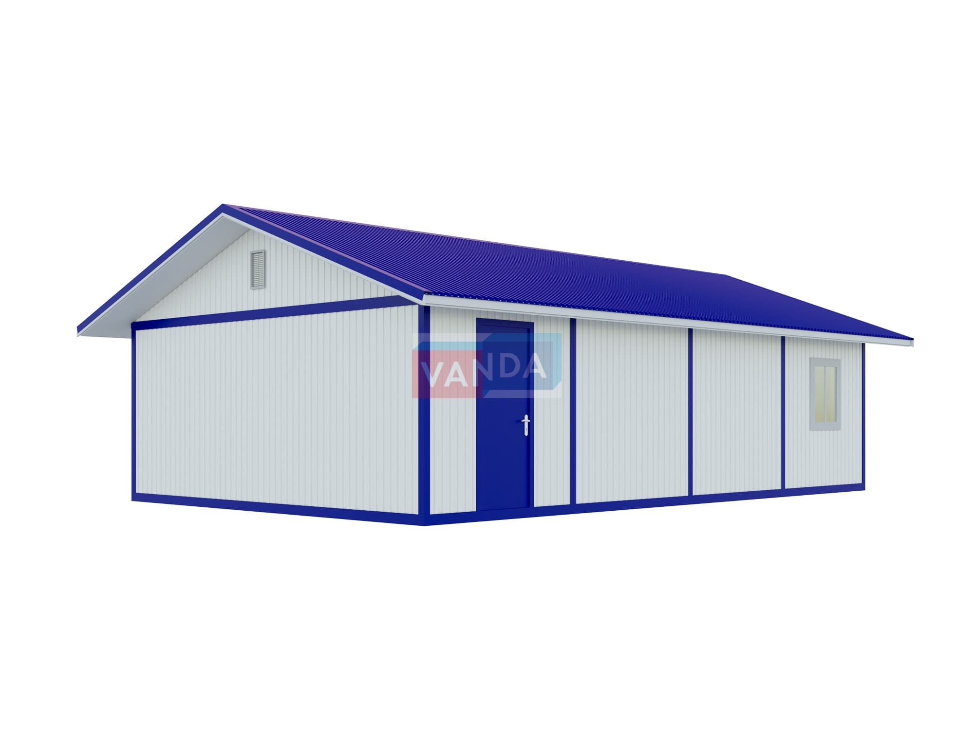 Проект модульный штаб строительства 6.0x9,6 ЛДСП